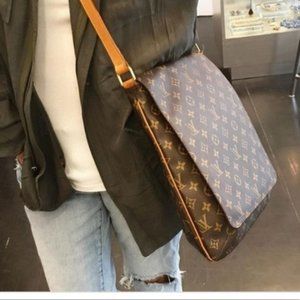 Genuine Louis Vuitton Musette GM Crossbody